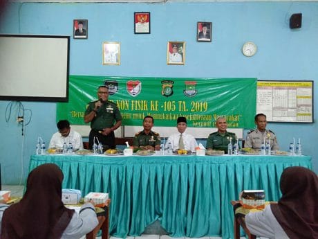 Satgas TMMD 105 Kronjo Beberkan Sejarah Bela Negara