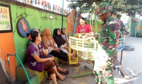 Satgas TMMD Diminta untuk Adakan Gelar Kursus Rias