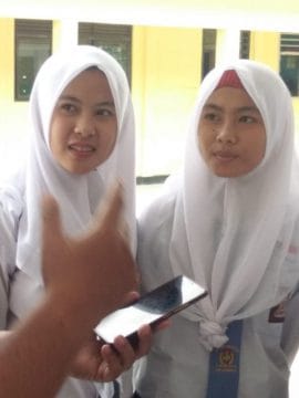 Dikunjungi Satgas TMMD 105 Kronjo, Ini Komentar Pelajar Tangerang