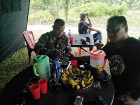 TIM KESEHATAN SELALU STAND BY DI POSKO TMMD KE-105 KODIM 1310/BITUNG