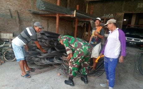 Sortir Material TMMD Dilakukan Sejak Dari Toko