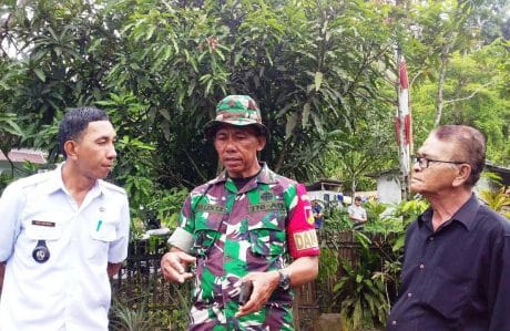 LURAH DUASUDARA UNGKAPKAN TERIMA KASIHNYA KEPADA SATGAS TMMD KE-105 KODIM 1310/BITUNG