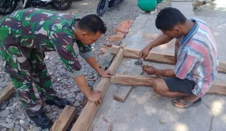 ”Direhab Pak Tentara Kalau Malam Saya Tidak Kedinginan Lagi”