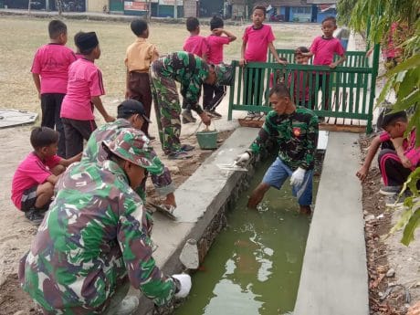 Pengabdian tanpa batas Satgas TMMD Demak ke 105