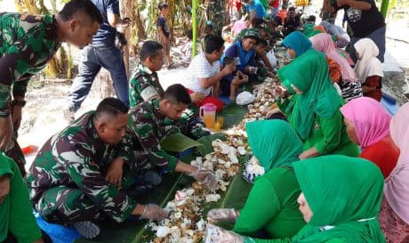 ”Warga dan Satgas TMMD Benar-Benar Telah Menyatu”