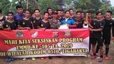 Skuat PRC Sport Sabet Juara Umum TMMD Kronjo 105