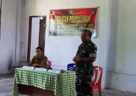 UPAYA SERIUS SATGAS TMMD KE-105 MENANGKAL BAHAYA TERORISME DAN RADIKALISME