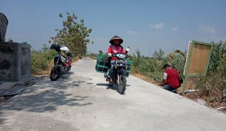 ”Terimakasih Pak Tentara, Jalanya Bagus”