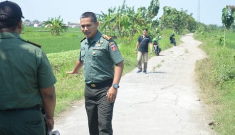 Matangkan Target, Sasaran Fisik “TMMD Kalikondang” Disisir Dandim