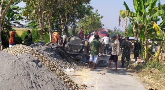 ”Hanya Satu Kendala di Pembangunan Jalan TMMD”