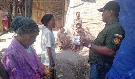 “Terimakasih Pak Tentara Desa Kami Dibangun”