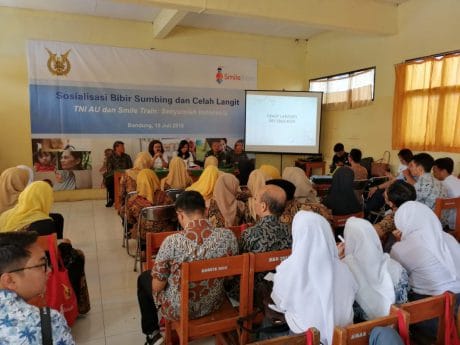 Smile Train Gelar Edukasi dan Operasi Gratis Bibir Sumbing dan Celah Langit