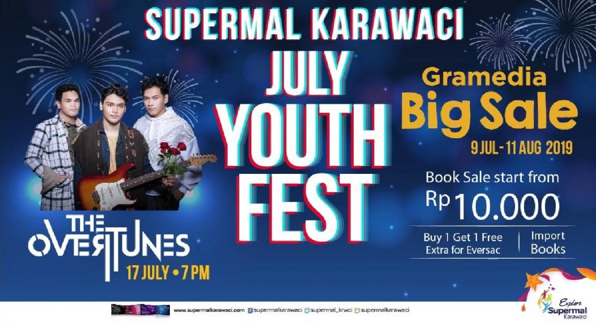 Event “July Youth Fest” di Supermal Karawaci Hadirkan The Overtunes