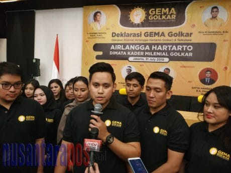 Deklarasi GEMA Golkar Mendukung Airlangga Hartarto Jadi Ketum