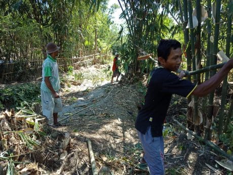 Dengan Alat Sederhana, Satgas TMMD Buat LPJ
