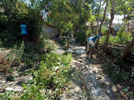 Proses Pengaspalan Jalan Memasuki Tahap 2