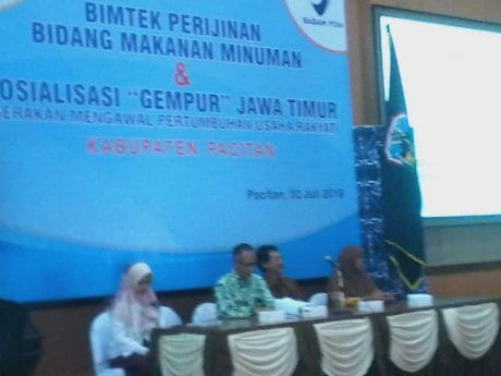 Permudah Pendaftaran Produk, Dinkes Pacitan Selenggarakan Bimtek Perizinan