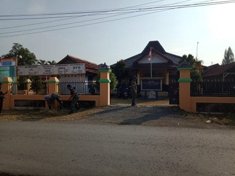 Ini Kondisi Jalanan Titik Upacara Pembukaan TMMD Reg 105 Kodim Tegal