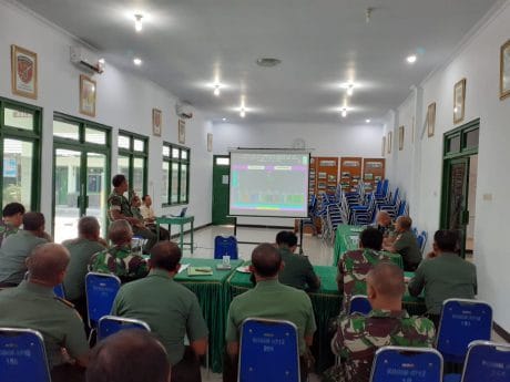 Rakor Paparan Koordinator TMMD Reg 105 Tegal Hampir 2 Jam