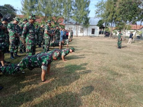 Dandim Tegal: Besok Kita Apel Karya Bhakti Lapangan Upacara