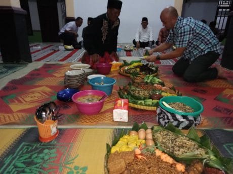 Acara “Selametan”, Dandim: Ini Kemanunggalan TNI