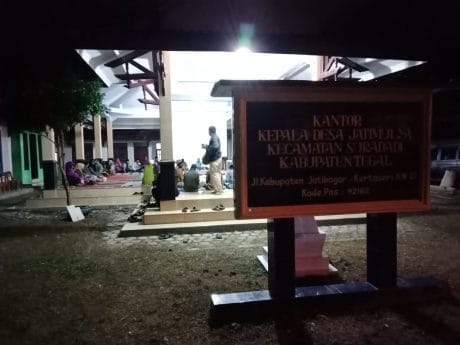 Balai Desa Jatimulya Lokasi Tasyakuran Jelang Pembukaan TMMD Reg 105 Kodim Tegal