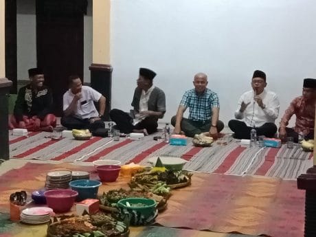 Camat Ikuti Doa Dan Selametan Jelang Pembukaan TMMD Tegal