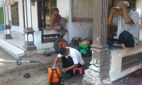 Serda Mursidi: Itu Mesin Pemotong Rumput Inventaris Kodim Tegal