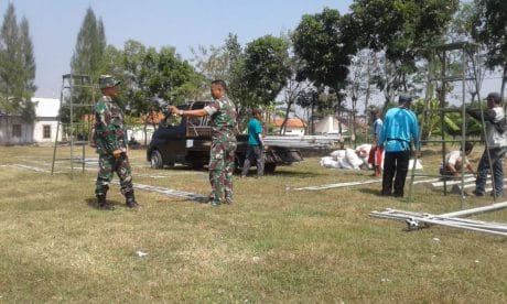 Dandim Pastikan Upacara Pembukaan TMMD Beres