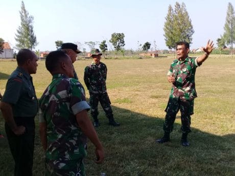 Pasiter Pastikan Undangan Akan Duduki Kursi Sesuai Undangan Upacara Pembukaan TMMD Tegal