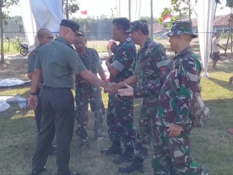 Ini BKO Pasukan Upacara TMMD Tegal