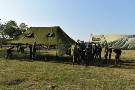 Ini Penampakan Tenda BKO Pasukan