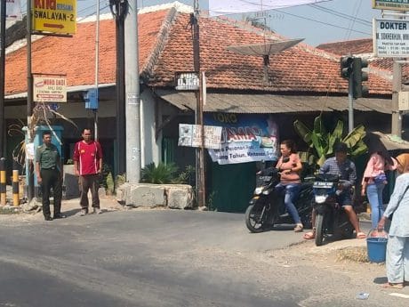 Persimpangan Batas Desa Akan Dijaga Personil, Ini Pengamanan Rute Tamu Undangan Upacara TMMD Reg 105 Tegal