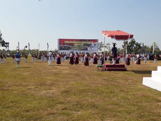 Taruna PKTJ Hibur Pembukaan TMMD