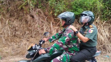 Kunjungi RTLH, Danrem 081/DSJ Naik Trail