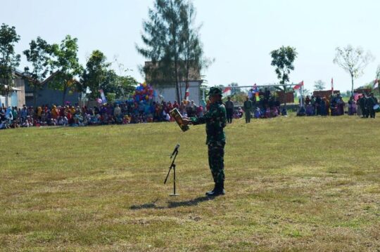 1,4 Miliar Anggaran Untuk Membangun Desa Jatimulya Lewat TMMD Reguler Tegal