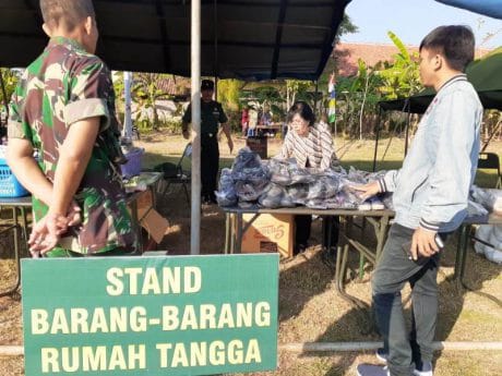 Masyarakat Suradadi Tegal Dimanjakan Berbagai Pelayanan Pembukaan TMMD Reguler