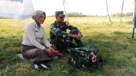 Peranan Tenaga Medis di Lapangan TMMD Tegal, Vital