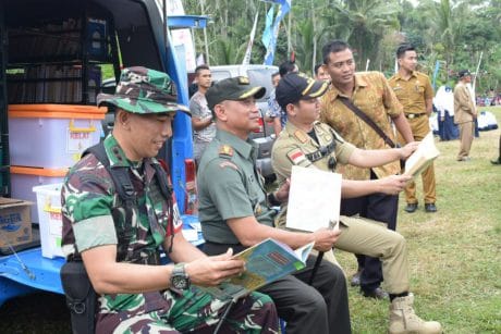 TMMD, Stand Bazar Dari UKM Binaan