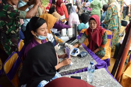 TMMd, Posko Kesehatan Gratsi Ini Untuk Warga Semua