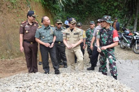 Danrem Pastikan Baham Material Dari Trenggalek