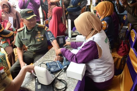 Danrem Ikut Cek Kesehatan