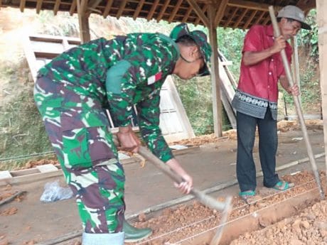 Satgas TMMD Usulkan Bendungan, Petani Riang Gembira