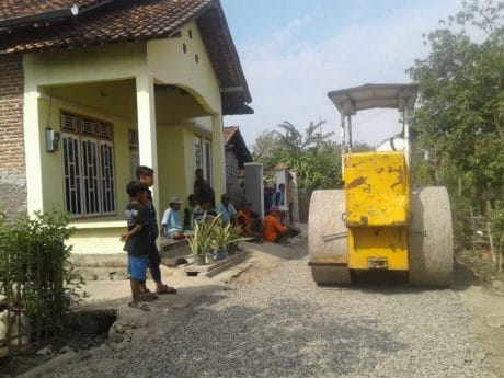 Walls diTerjunkan Untuk Mempercepat Pekerjaan TMMD di Desa Jatimulyo