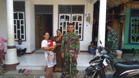 Warga Jatimulyo Senang Rumahnya Ditempati TNI