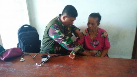 Jumirah, Warga Miskin Sasaran TMMD Terima Pelayanan Kesehatan