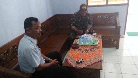 TMMD, Kapten Bambang Sinergi Bareng Kades Dompyong