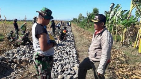 Akses di Jatimulya Tegal Diperkeras TMMD, Diramalkan Harga Tanah Akan Merangkak Naik