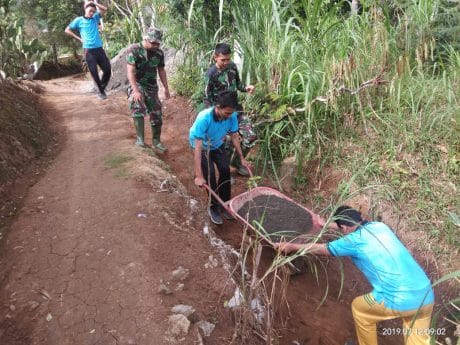 Dansatgas TMMD Juga Perhatian Sama Baihaqi
