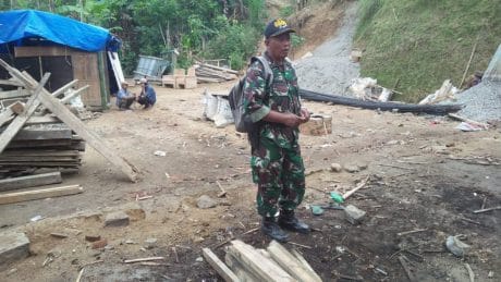 Pastikan Kebutuhan Logistik Terpenuhi, Kapten Inf Muyanto Cek